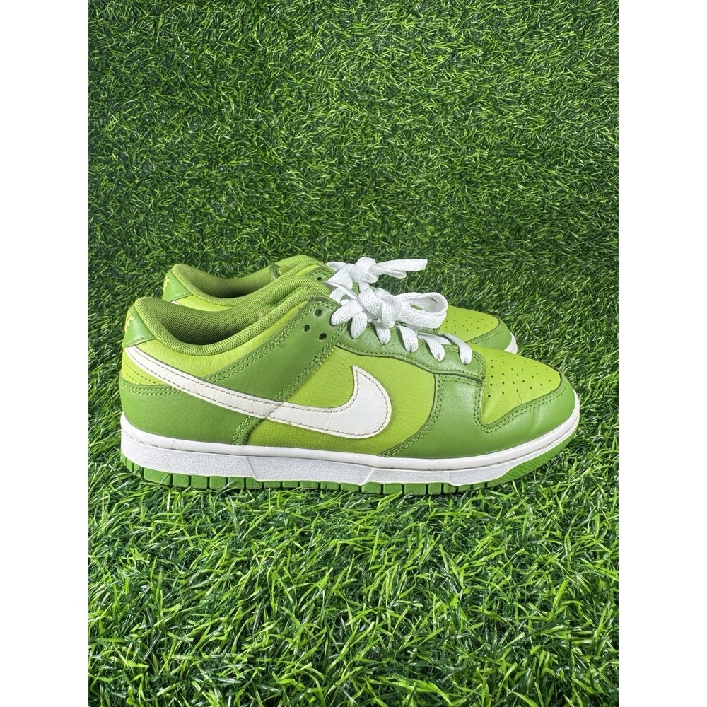 Nike Dunk Low Chlorophyll Green White Sneakers Mens 8.5 DJ6188-300